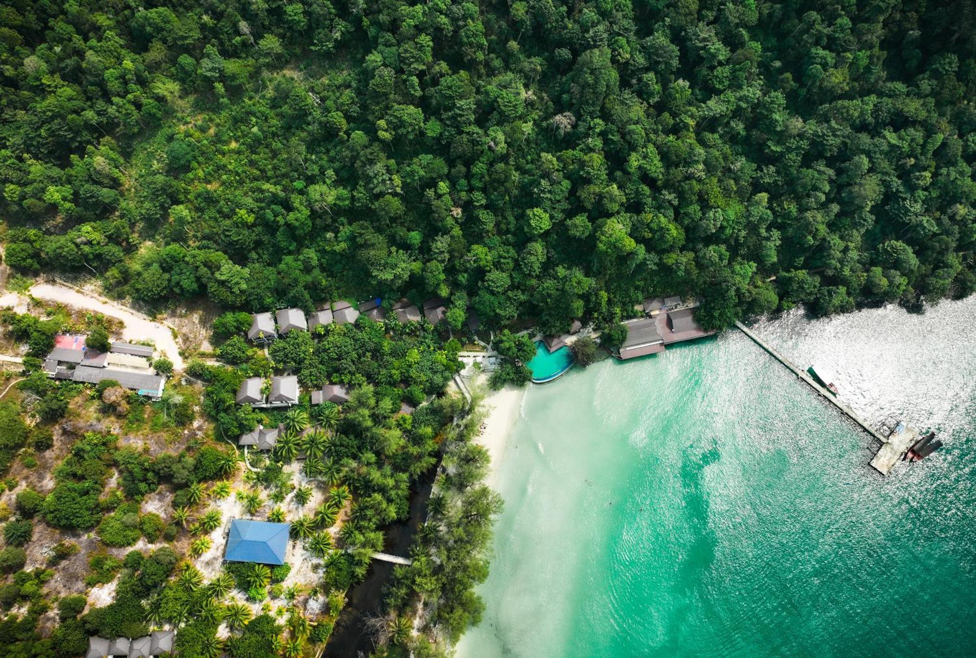 Koh Rong Hill Beach Resort Derm Tkov Village Exteriér fotografie